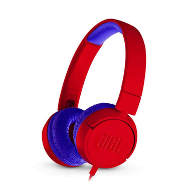 JBL JR300 Kids On Ear Wired Headphones - Red - Accessories